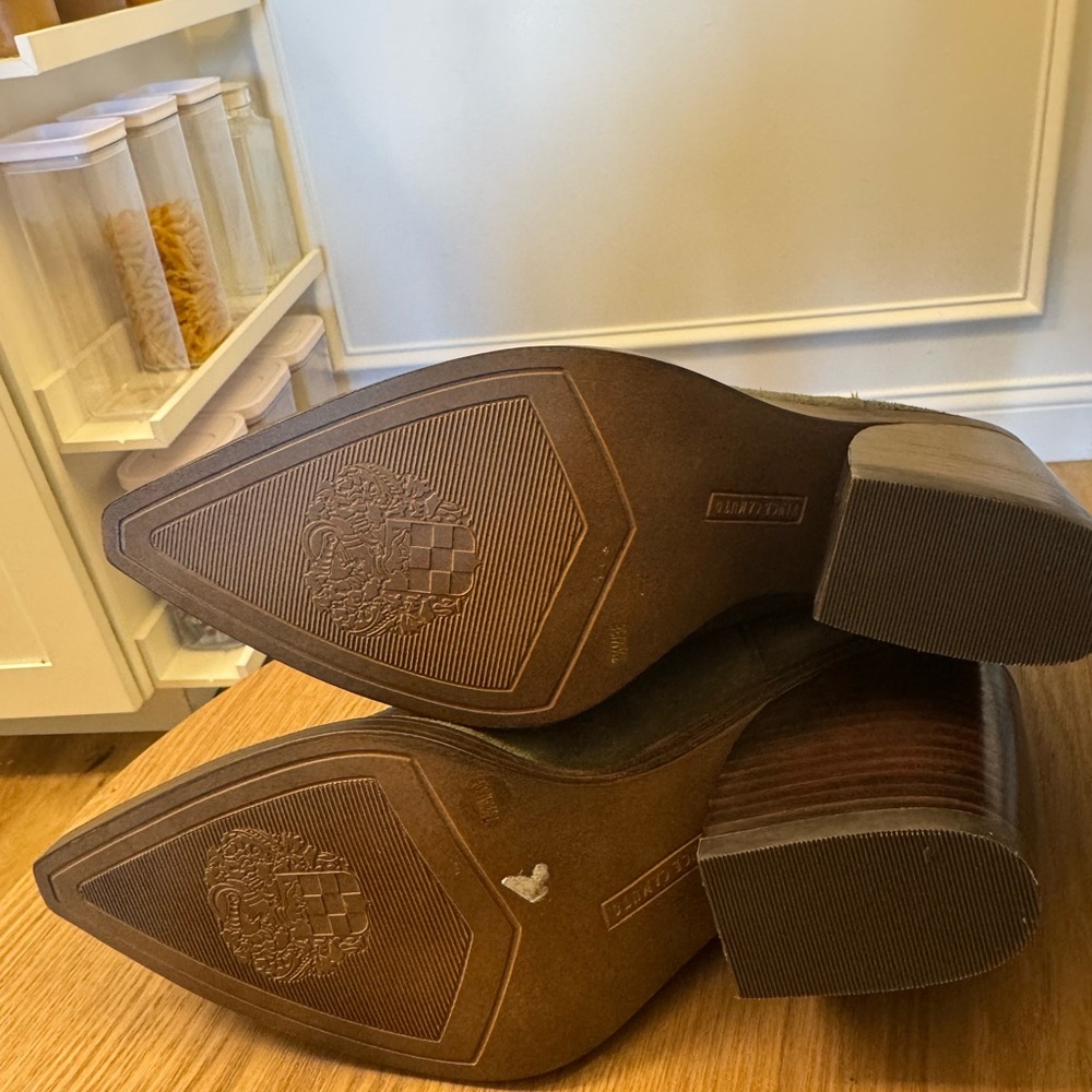 Vince Camuto Forest Suede Ankle Booties - Picture 11 of 11